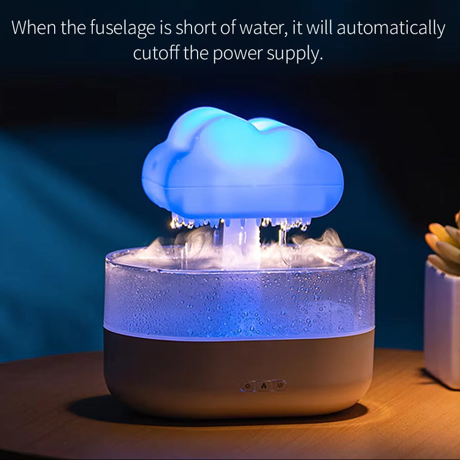 Rain Cloud Humidifier with Night Light