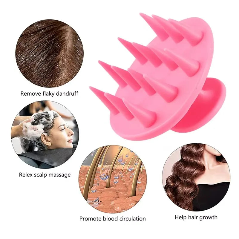 Silicone Scalp Massager Brush