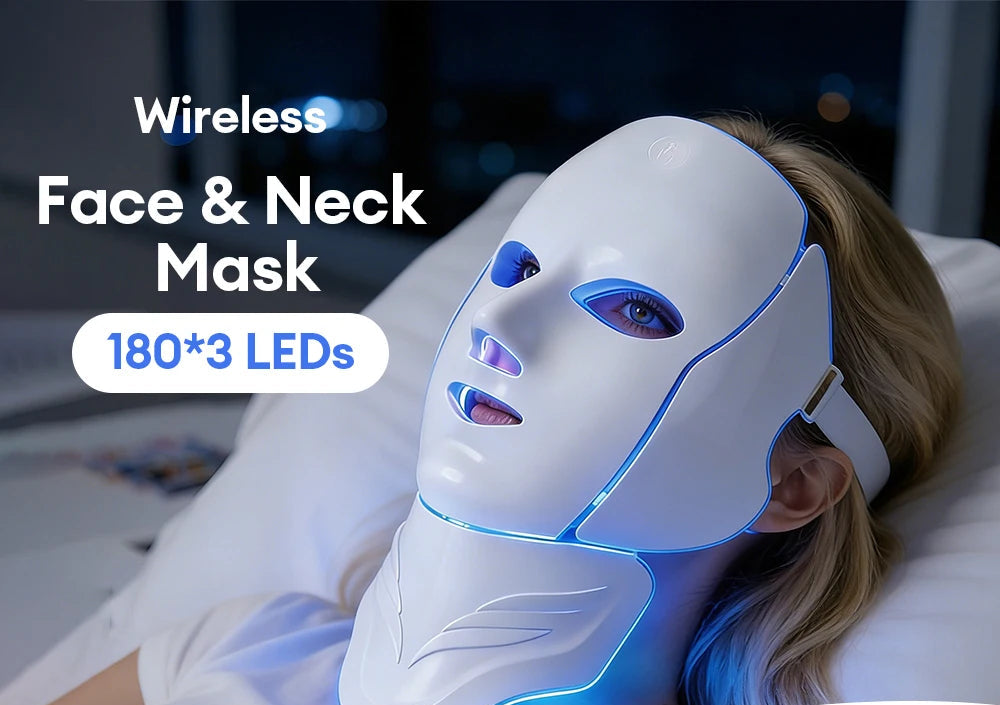 LumaGlow LED Face & Neck Mask